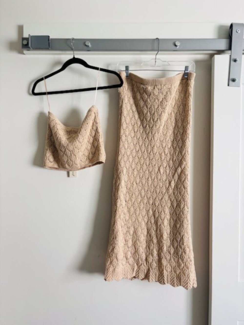 Freshman 1996 Boho Crochet Set NWT size large - Picture 3 of 5